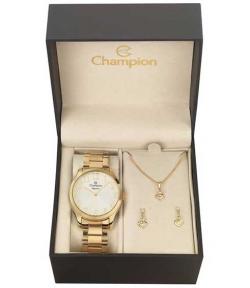 Relogio Champion Feminino - CN26019W- Conjunto Relogio Champion Feminino - CN26019W- Conjunto