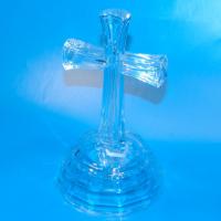 Cruz de cristal St George com 18 cm