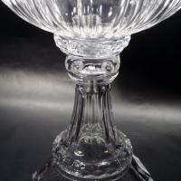 Fruteira de cristal importado com 34 cm