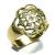 Anel em ouro 18k c/ brilhantes