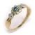 Anel em ouro 18k com brilhante