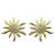 Brinco em ouro 18k - Sol