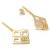 Brinco em ouro 18k