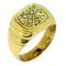 Anel em ouro 18k com brilhantes