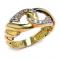 Anel em ouro 18k c/ brilhantes