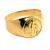 Anel em ouro amarelo 18kts S�o bento