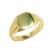 Anel infantil em ouro amarelo 18k - ABC