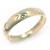 Anel em ouro amarelo, branco e vermelho 18k