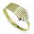 Anel em ouro amarelo e branco 18k
