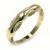 Anel em ouro 18k - J�ia pol�da e jateada