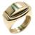 Anel em ouro amarelo 18k