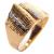 Aneis em ouro amarelo e branco 18k