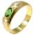 Anel formatura em ouro 18k - Zirc�nica e P. Sint�tic