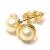 Brinco em ouro amarelo 18k com p�rola