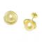 Brinco em ouro amarelo 18k com p�rola