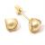 Brinco em ouro amarelo 18k com p�rola