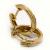 Brinco em ouro 18k com brilhantes