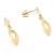 Brinco em ouro amarelo 18k