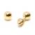 Brinco em ouro amarelo 18k - Bola