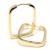 Argola africana em ouro 18k