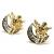 Brinco de ouro amarelo 18k - Fecho alavanca