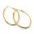 Argola africana em ouro 18k