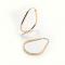 Argola africana em ouro 18k