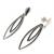 Brinco em ouro branco 18k