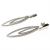 Brinco em ouro branco 18k