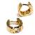 Brinco de ouro amarelo 18k - Fecho alavanca