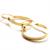 Africana em ouro 18k