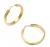 Argola africana em ouro 18k