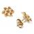 Brinco em ouro 18k com rubis