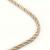 Cord�o de ouro amarelo branco e vermelho 18k - 40 cm