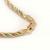 Cord�o de ouro amarelo branco e vermelho 18k - 40 cm
