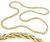 Corrente em ouro 18k - Palmeira - 45 cm