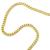 Corrente de ouro amarelo 18k - Gourmette - 40 cm