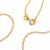 Corrente de ouro amarelo 18k - Groumette - 45 cm