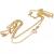 Corrente de ouro amarelo 18k - Groumette - 45 cm