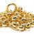 Colar em ouro amarelo 18k - Elo portugu�s - 45 cm