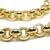 Colar em ouro amarelo 18k - Elo portugu�s - 45 cm