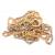 Cord�o de ouro 18k - 3 cores - 50 cm