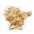 Corrente de ouro 18k - Cadeado achatado - 45 cm