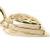 Cora��o em ouro amarelo 18k