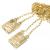 Escapul�rio em ouro amarelo 18k