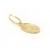Medalhinha de Nossa Senhora do Carmo em ouro 18k