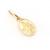 Medalhinha de Nossa Senhora do Carmo em ouro 18k