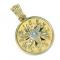 Pedantife em ouro 18k com brilhantes