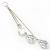 Pingente de cristal lapidado 18k