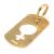 Medalha em ouro amarelo 18k - Simbolo Feminino